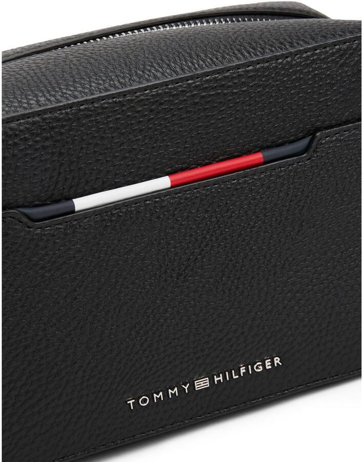 Tommy Hilfiger Toilettas TH CENTRAL WASHBAG reis zakenreis heren-minibag met polsband - Foto 2