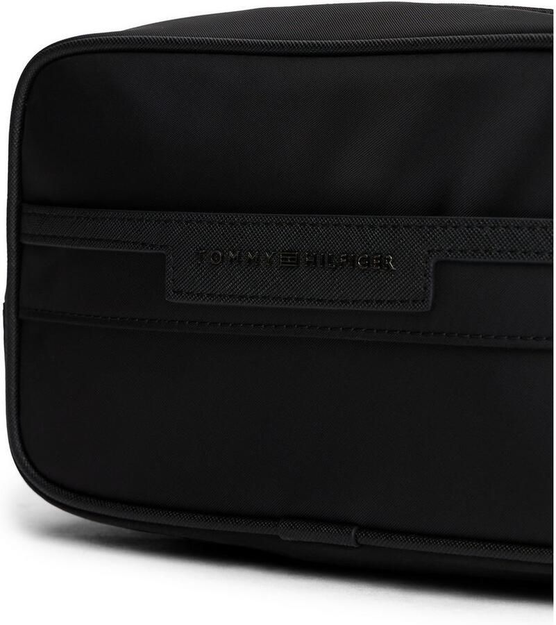Tommy Hilfiger Toilettas TH REPREVE WASHBAG toilettas reis minibag met steekvak aan de voorzijde