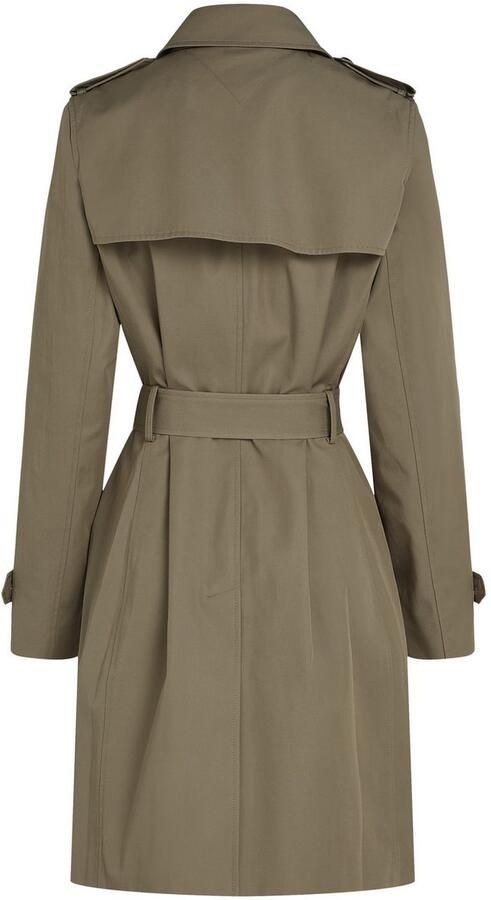 Tommy Hilfiger Trenchcoat COTTON DB SLIM FIT TRENCH met de kenmerkende trenchdetails - Foto 5