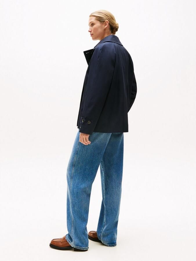 Tommy Hilfiger Korte trenchcoat met waterafstotende functie - Foto 2