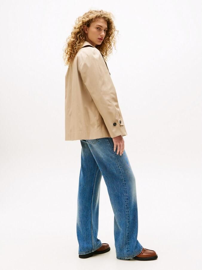 Tommy Hilfiger Korte trenchcoat met waterafstotende functie - Foto 2