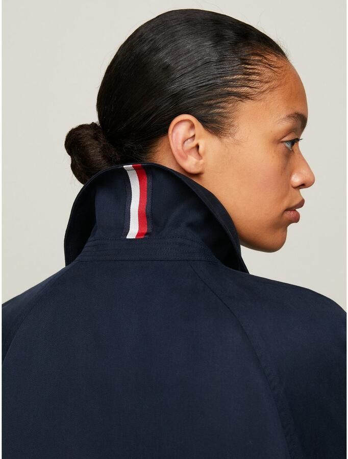 Tommy Hilfiger Trenchcoat TENCEL BLEND FLUID TRENCH