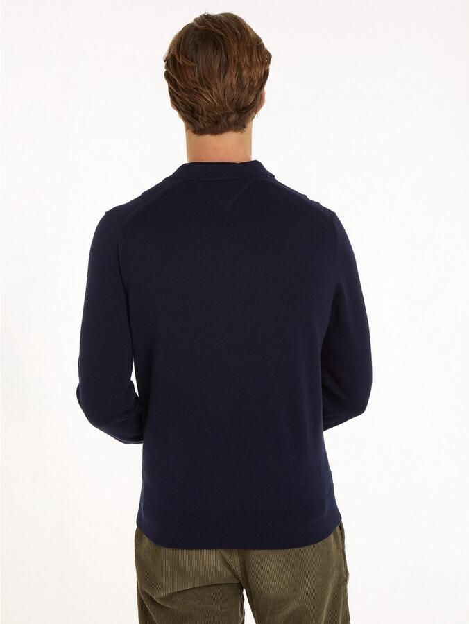 Tommy Hilfiger Trui met polokraag PIMA ORG CTN CASHMERE LS POLO - Foto 5