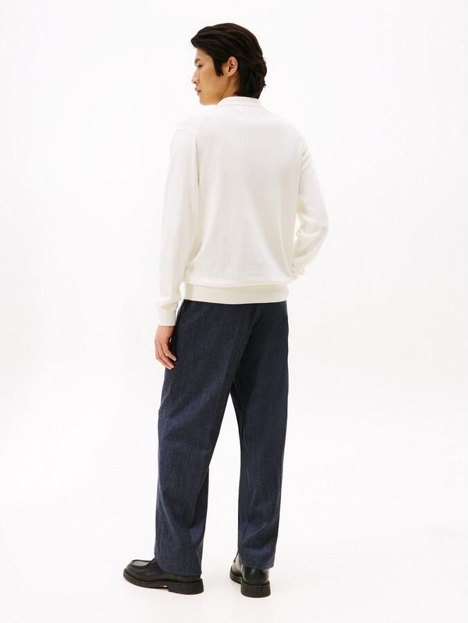 Tommy Hilfiger Trui met polokraag PIMA ORG CTN CASHMERE LS POLO - Foto 3