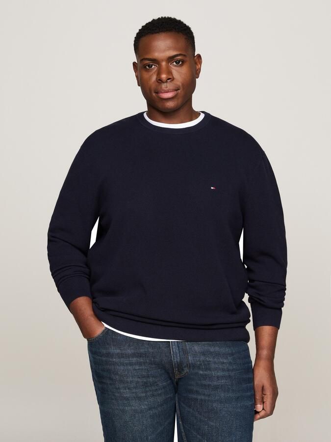 Tommy Hilfiger Trui met ronde hals BT-ESSENTIAL STRUCTURE CREW NECK - Foto 8