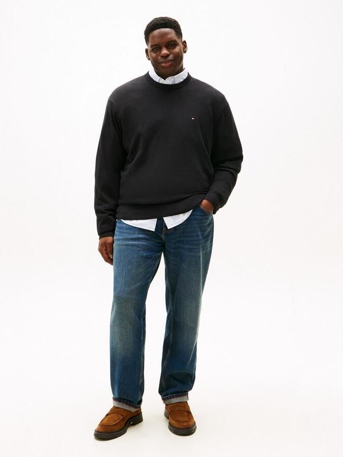 Tommy Hilfiger Trui met ronde hals BT-PIMA ORG CTN CASHMERE CN-B - Foto 3