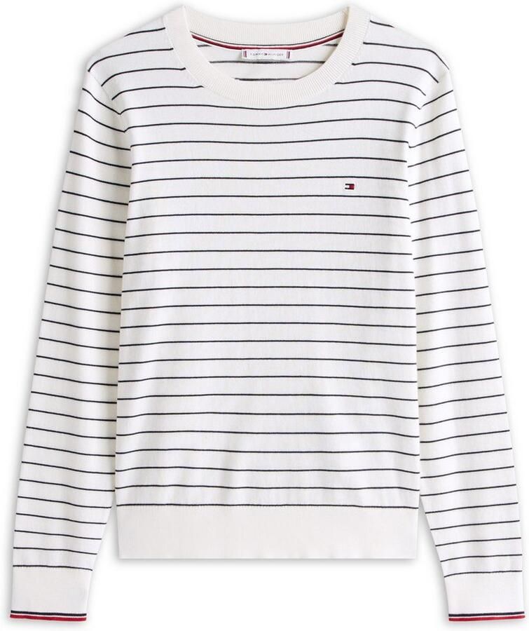 Tommy Hilfiger Trui met ronde hals CO JERSEY STITCH LS C-NK SWT