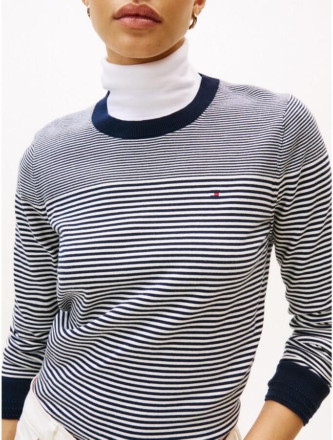 Tommy Hilfiger Trui met ronde hals CO JERSEY STITCH LS C-NK SWT - Foto 2