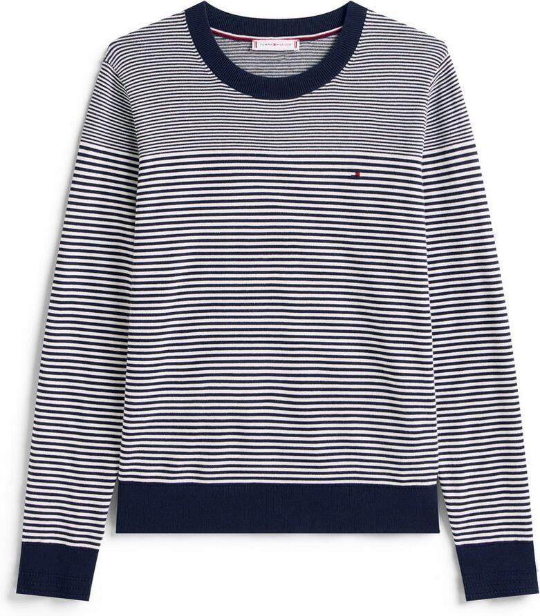 Tommy Hilfiger Trui met ronde hals CO JERSEY STITCH LS C-NK SWT