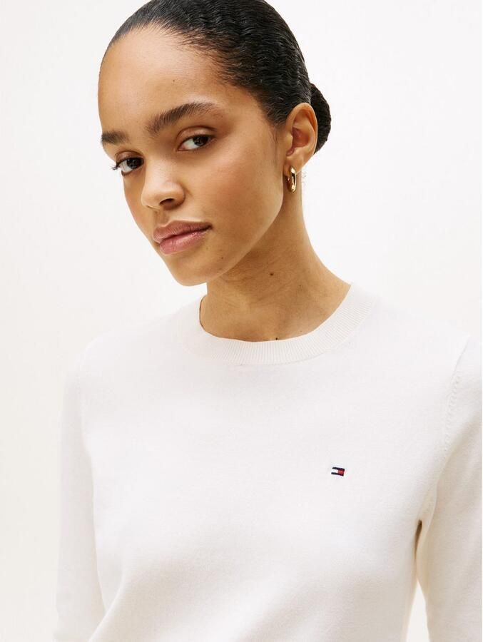 Tommy Hilfiger Trui met ronde hals CO JERSEY STITCH LS C-NK SWT - Foto 2