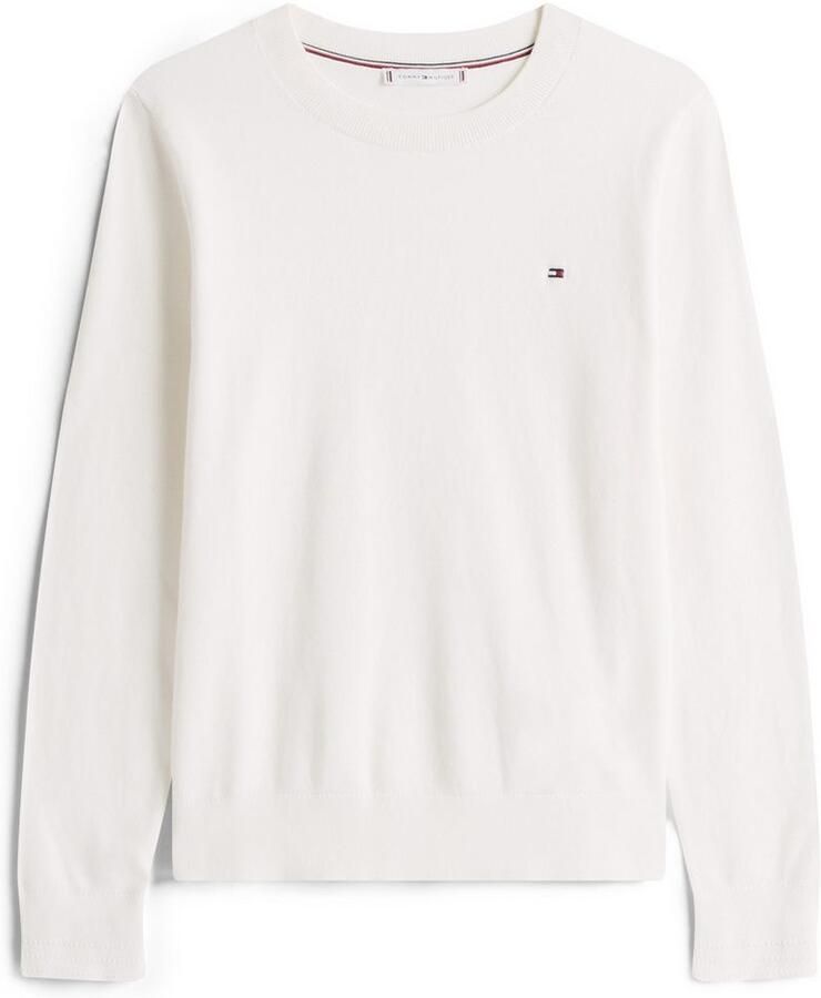 Tommy Hilfiger Trui met ronde hals CO JERSEY STITCH LS C-NK SWT
