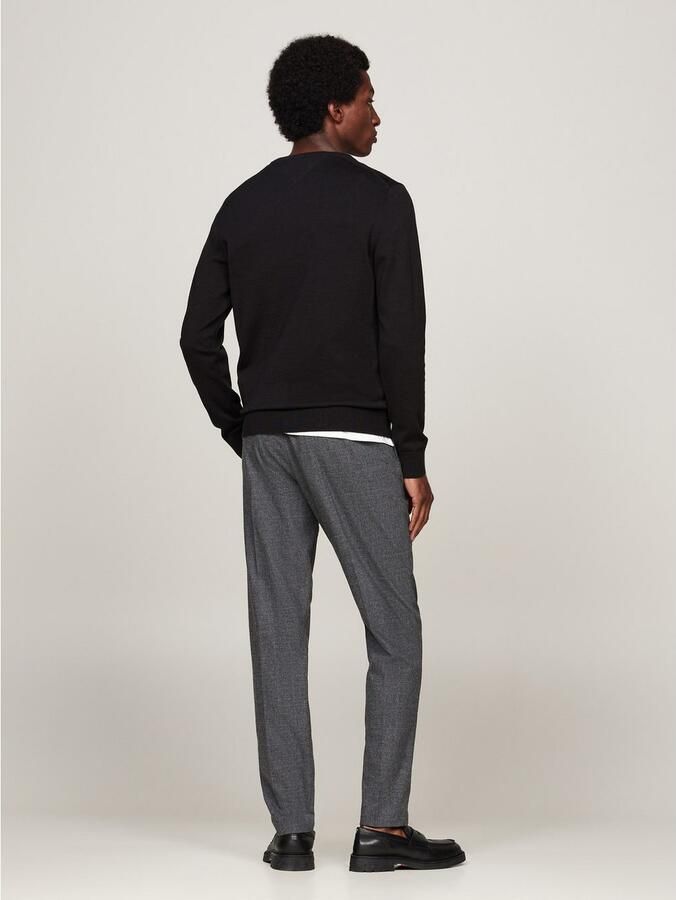 Tommy Hilfiger Trui met ronde hals ESSENTIAL COTTON CREW NECK 100% katoen crewneck regular fit premium mode - Foto 4