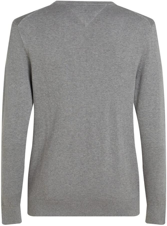 Tommy Hilfiger Trui met ronde hals ESSENTIAL COTTON CREW NECK 100% katoen crewneck regular fit premium mode - Foto 4