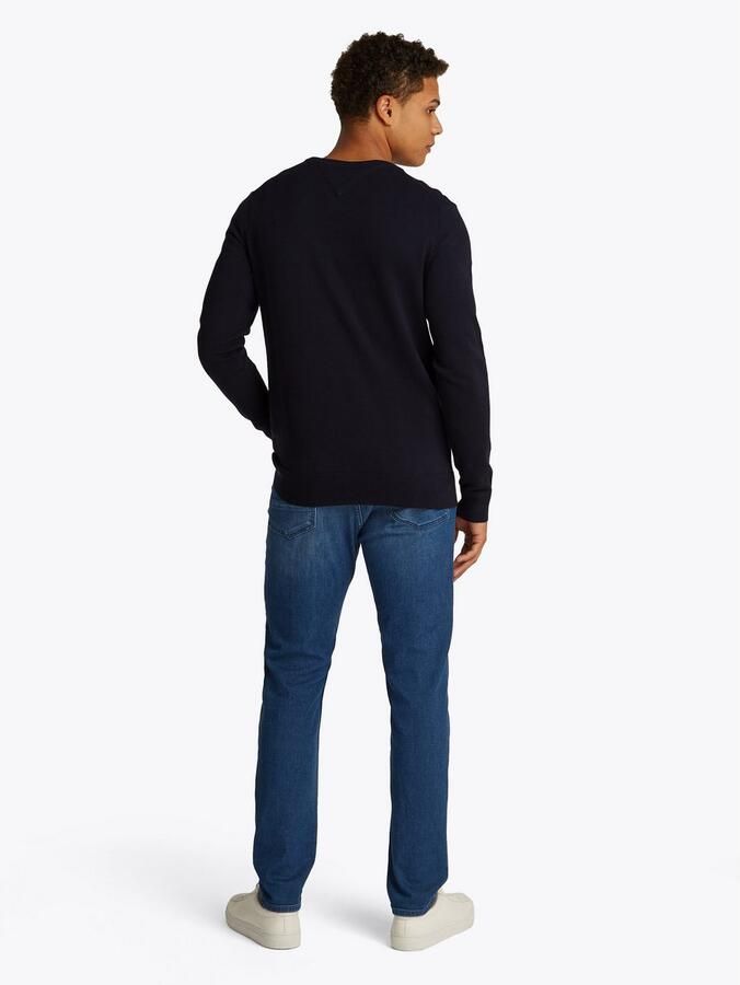 Tommy Hilfiger Trui met ronde hals ESSENTIAL COTTON CREW NECK 100% katoen crewneck regular fit premium mode - Foto 6