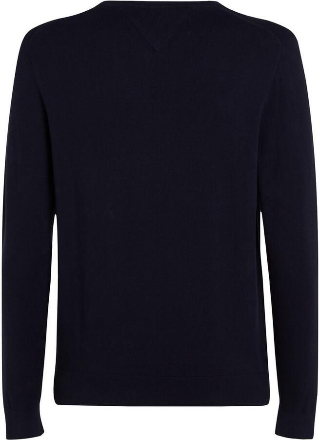 Tommy Hilfiger Trui met ronde hals ESSENTIAL COTTON CREW NECK 100% katoen crewneck regular fit premium mode - Foto 10