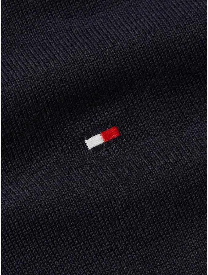 Tommy Hilfiger Trui met ronde hals ESSENTIAL COTTON CREW NECK 100% katoen crewneck regular fit premium mode