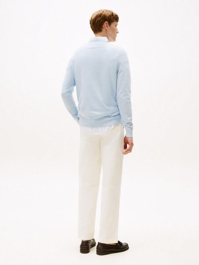 Tommy Hilfiger Trui met ronde hals ESSENTIAL COTTON CREW NECK 100% katoen crewneck regular fit premium mode - Foto 5