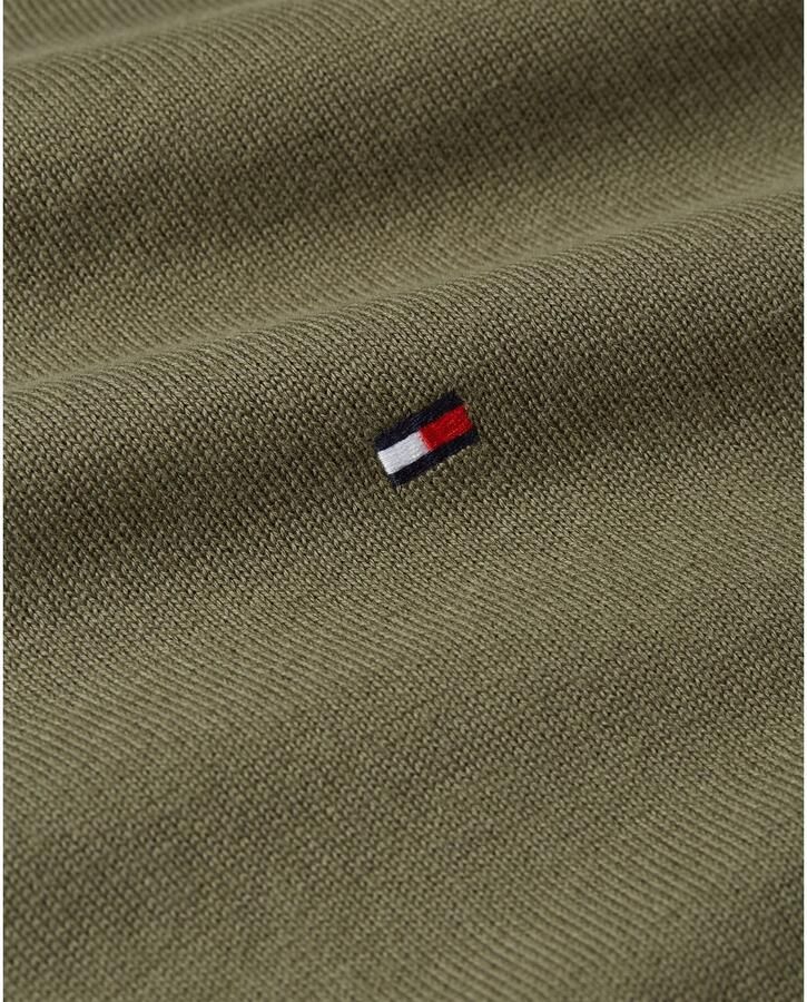 Tommy Hilfiger Trui met ronde hals ESSENTIAL COTTON CREW NECK 100% katoen crewneck regular fit premium mode
