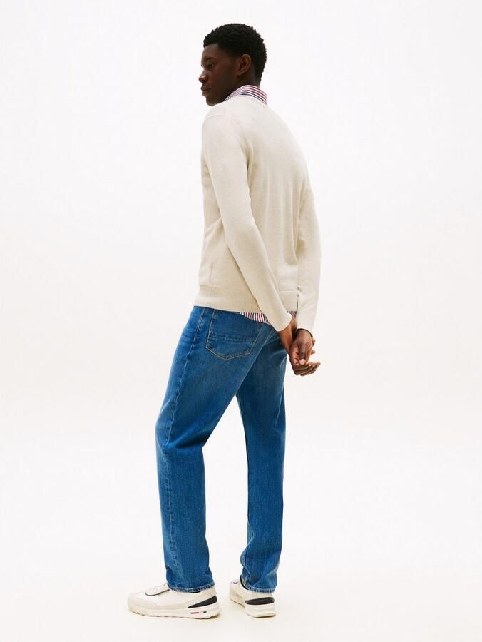 Tommy Hilfiger Trui met ronde hals ESSENTIAL COTTON CREW NECK 100% katoen crewneck regular fit premium mode - Foto 5