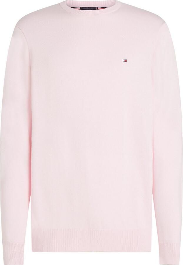 Tommy Hilfiger Trui met ronde hals ESSENTIAL COTTON CREW NECK 100% katoen crewneck regular fit premium mode - Foto 6