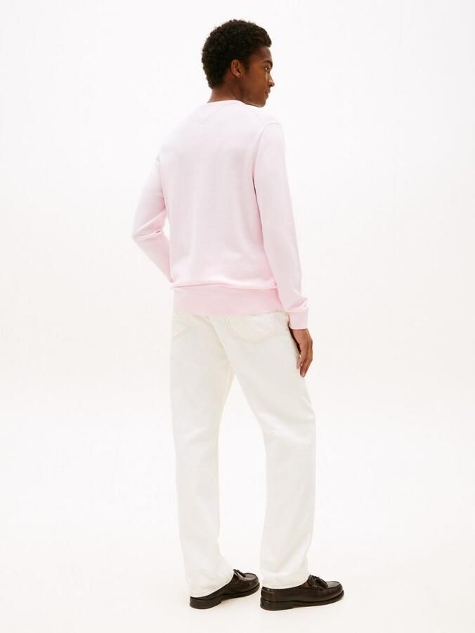 Tommy Hilfiger Trui met ronde hals ESSENTIAL COTTON CREW NECK 100% katoen crewneck regular fit premium mode - Foto 5