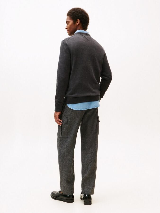 Tommy Hilfiger Trui met ronde hals ESSENTIAL COTTON CREW NECK 100% katoen crewneck regular fit premium mode - Foto 5