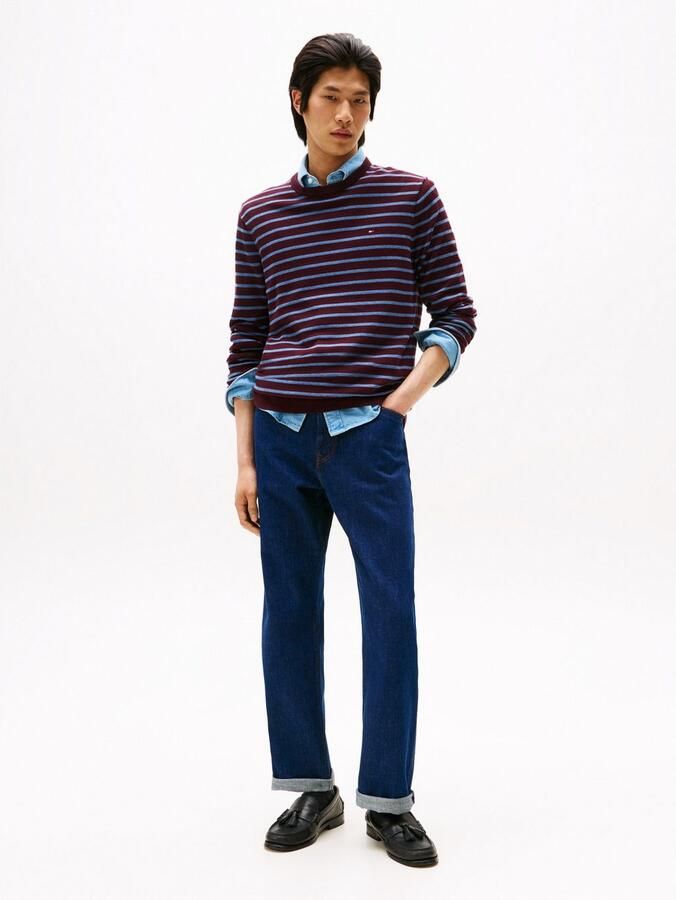 Tommy Hilfiger Trui met ronde hals ESSENTIAL COTTON CREW NECK 100% katoen crewneck regular fit premium mode - Foto 3