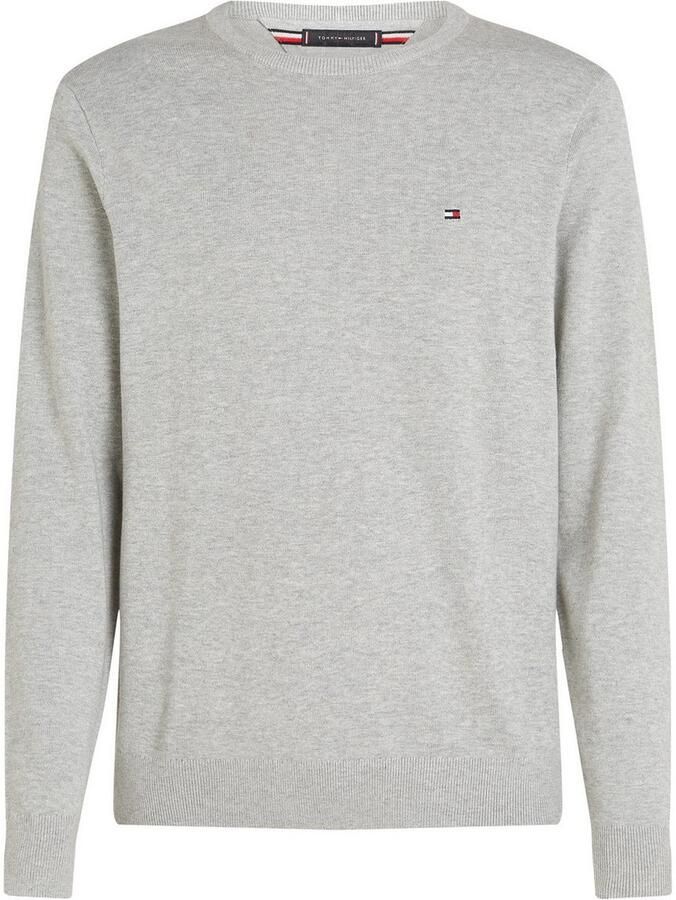 Tommy Hilfiger Trui met ronde hals ESSENTIAL COTTON CREW NECK 100% katoen crewneck regular fit premium mode - Foto 7