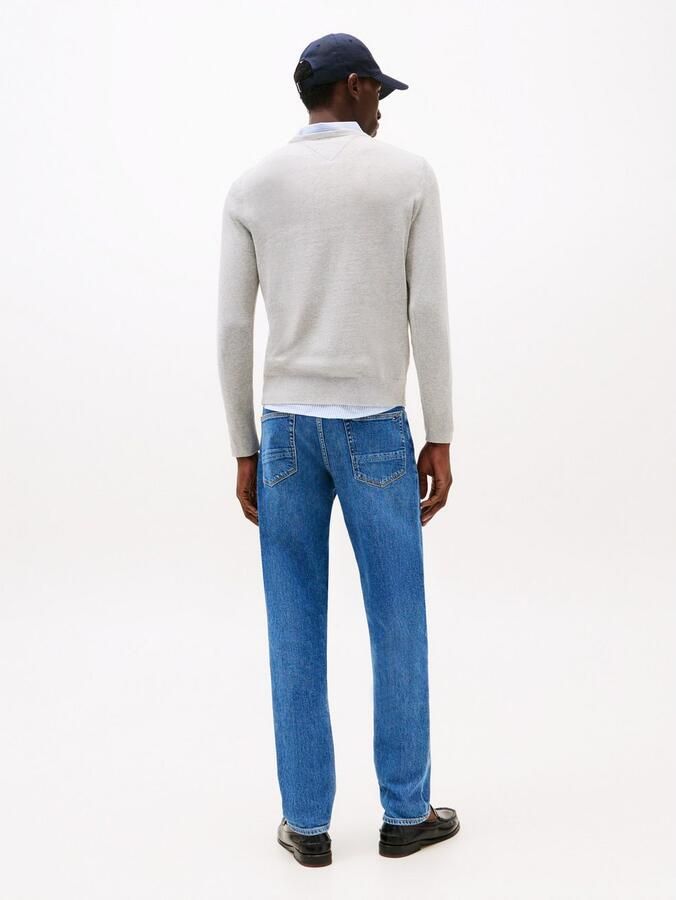 Tommy Hilfiger Trui met ronde hals ESSENTIAL COTTON CREW NECK 100% katoen crewneck regular fit premium mode - Foto 9