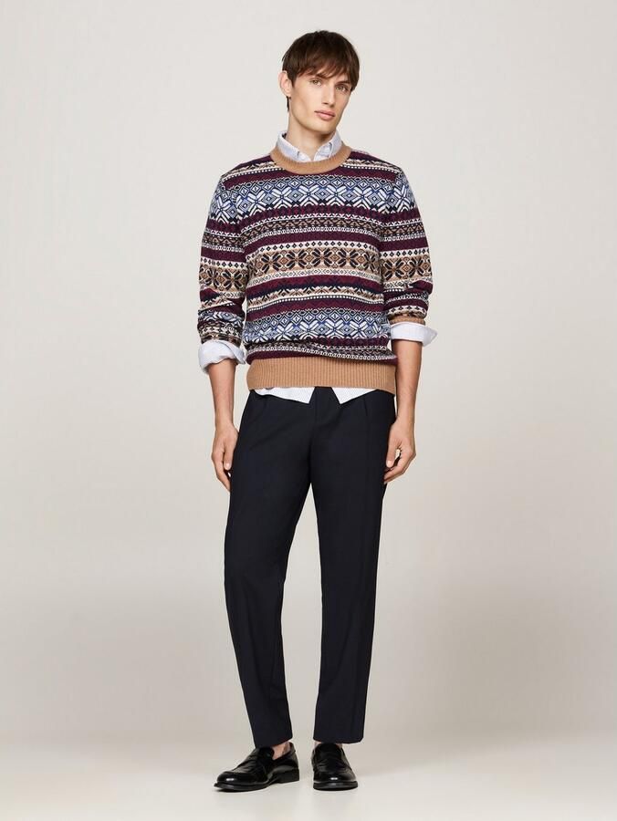 Tommy Hilfiger Trui met ronde hals GIFTING WOOL BLEND ROUNDNECK - Foto 5