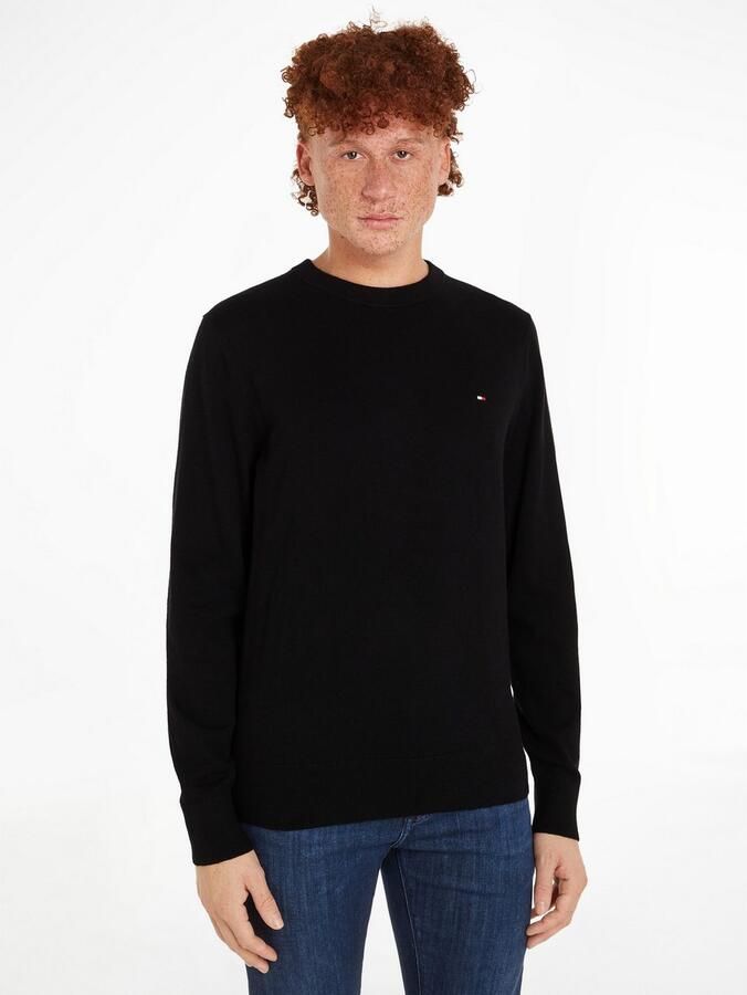 Tommy Hilfiger Regular fit gebreide pullover van een mix van katoen en kasjmier - Foto 10