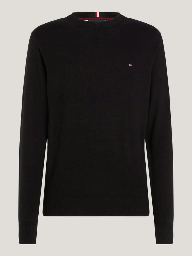Tommy Hilfiger Regular fit gebreide pullover van een mix van katoen en kasjmier - Foto 11