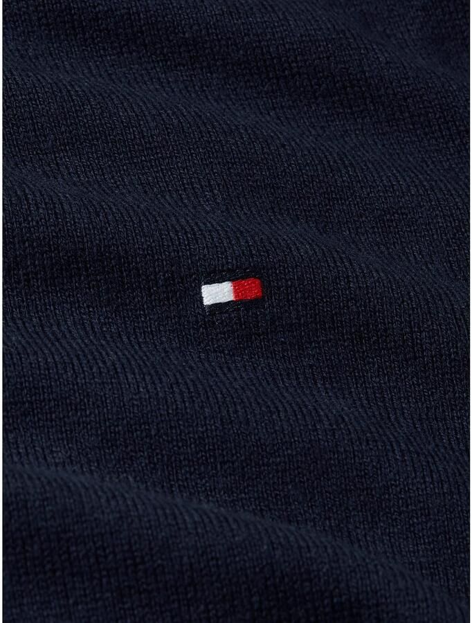 TOMMY HILFIGER Heren Truien & Vesten Pima Org Ctn Cashmere Crew Neck Donkerblauw - Foto 9