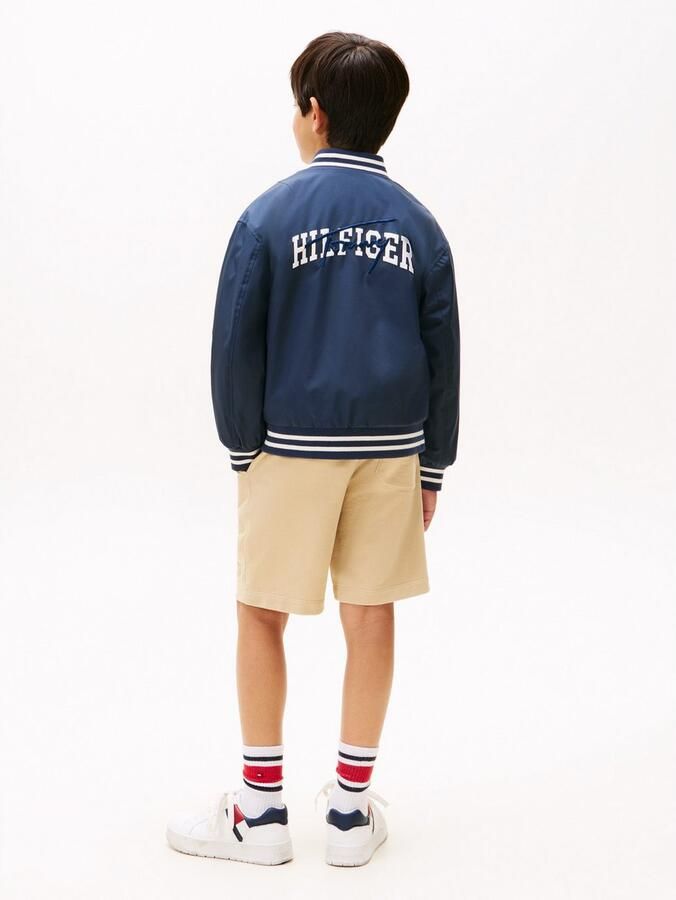 Tommy Hilfiger Tweezijdig te dragen jack REVERSIBLE BOMBER JACKET voor kinderen tot 16 jaar - Foto 4