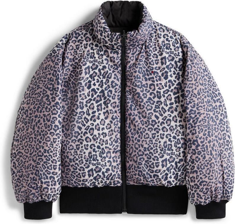 Tommy Hilfiger Tweezijdig te dragen jack REVERSIBLE STRIPE PUFFER BOMBER - Foto 7