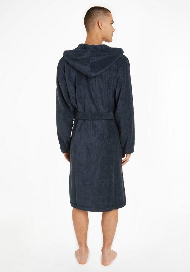 Tommy Hilfiger Underwear Badjas met opgestikte zakken (set Met een bindceintuur) - Foto 3