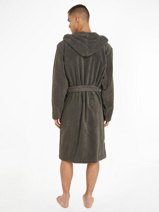 Tommy Hilfiger Underwear Badjas met opgestikte zakken (set Met een bindceintuur) - Foto 3