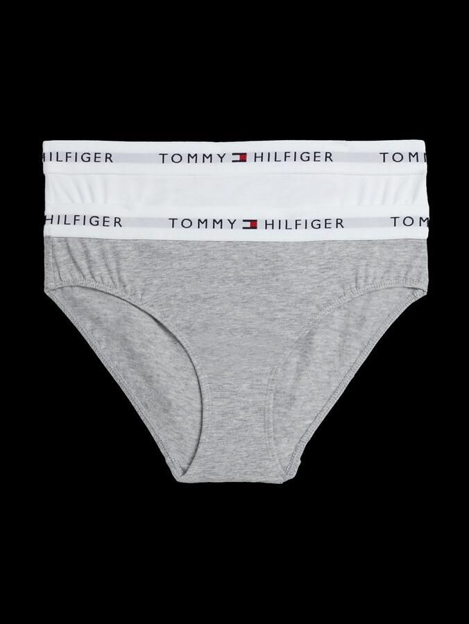 Tommy Hilfiger Underwear Bikinibroekje 2 PK BIKINI met elastische band in 2-pack effen casual lichaamsnauwsluitend katoenmix (2 stuks Set van 2) - Foto 3