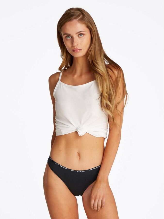 Tommy Hilfiger Underwear Bikinibroekje CHEEKY BIKINI met logo-opschriften