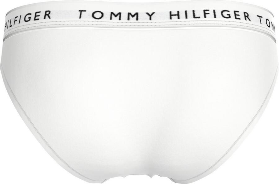 Tommy Hilfiger Bikinibroekje met elastische band met label model 'TH Heritage' - Foto 7