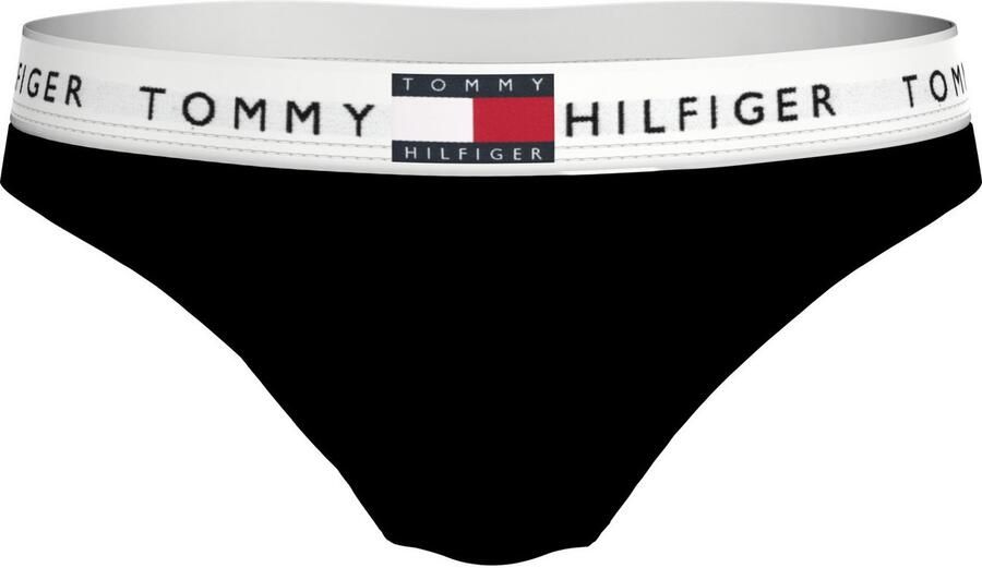 Tommy Hilfiger Bikinibroekje met elastische band met label model 'TH Heritage' - Foto 5