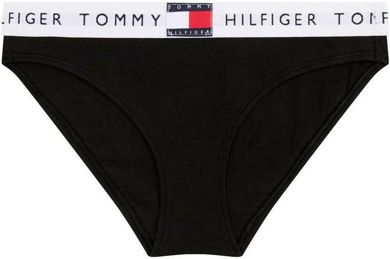 Tommy Hilfiger Bikinibroekje met elastische band met label model 'TH Heritage' - Foto 6