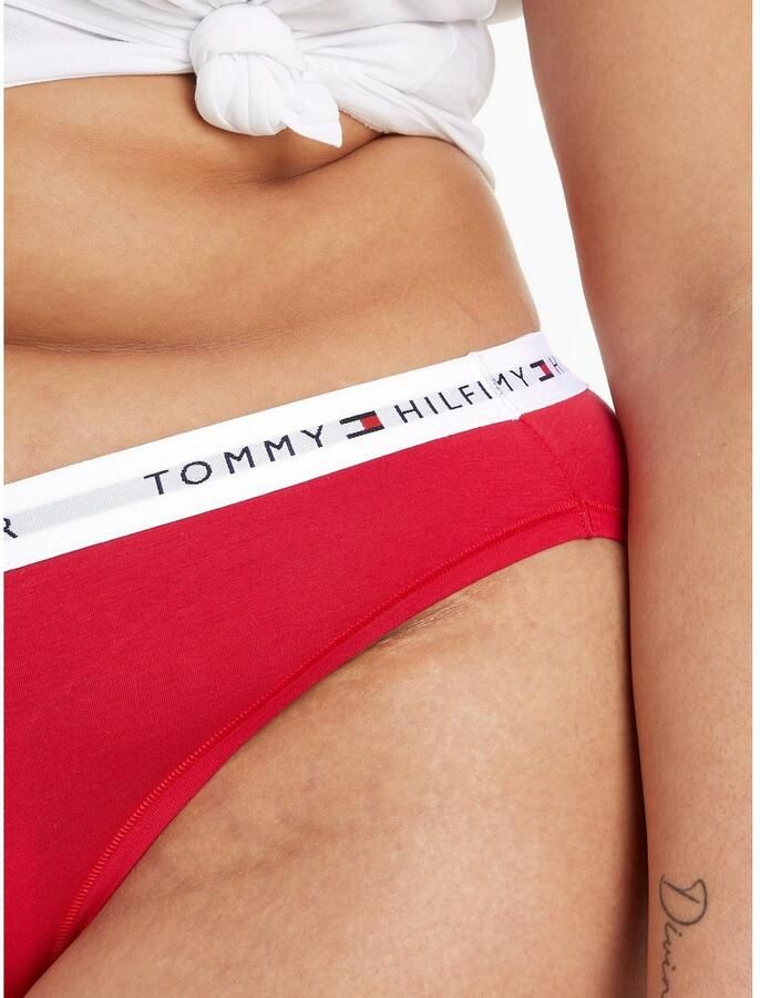 Tommy Hilfiger Underwear Bikinibroekje met logo op de tailleband