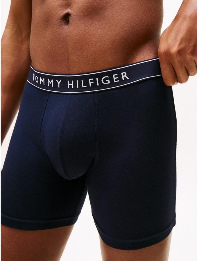 Tommy Hilfiger Boxershort met elastische band in een set van 3 stuks - Foto 2