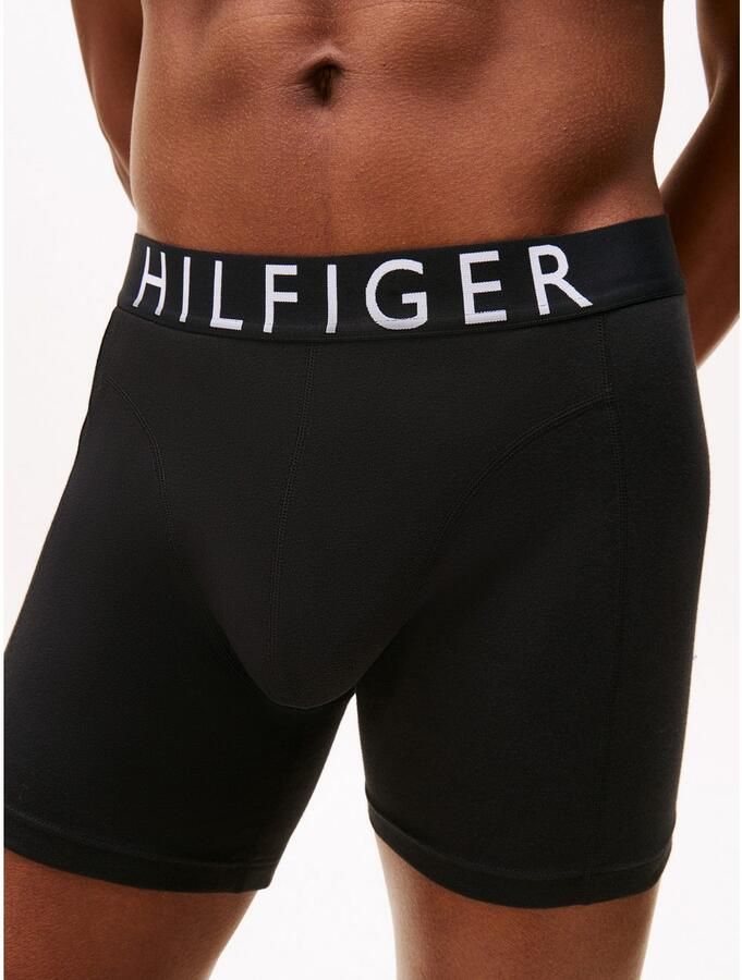 Tommy Hilfiger Underwear Boxershort 3P BOXER BRIEF met contrasterende logo-tailleband (3 stuks)