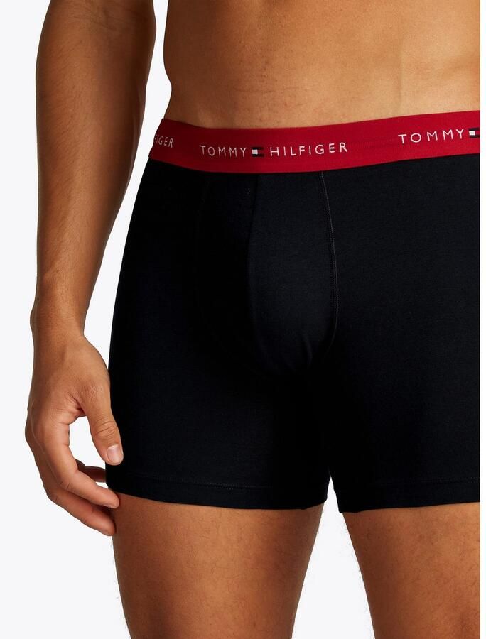 Tommy Hilfiger Underwear Boxershort 3P BOXER BRIEF WB met contrasterende logo-band (3 stuks) - Foto 5