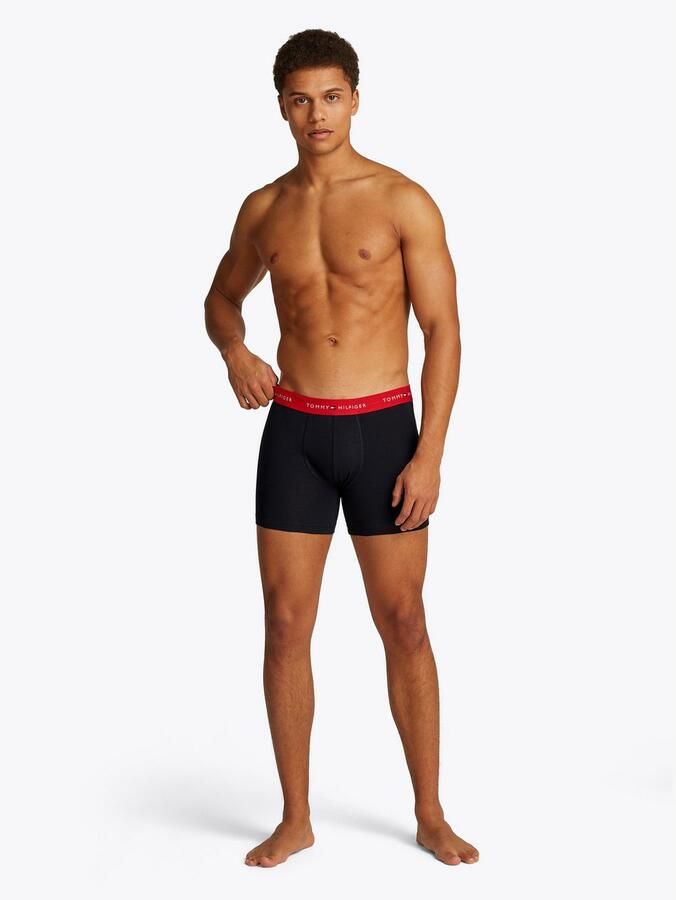 Tommy Hilfiger Underwear Boxershort 3P BOXER BRIEF WB met contrasterende logo-band (3 stuks) - Foto 9