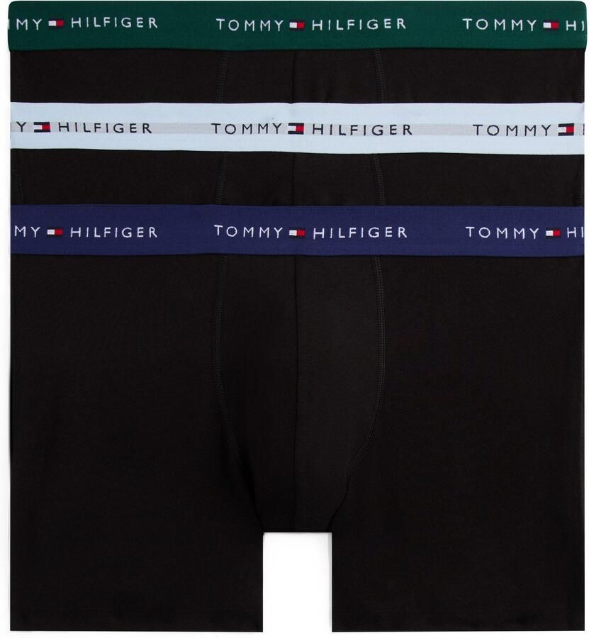 Tommy Hilfiger Underwear Boxershort 3P BOXER BRIEF WB met contrasterende logo-band (3 stuks) - Foto 4