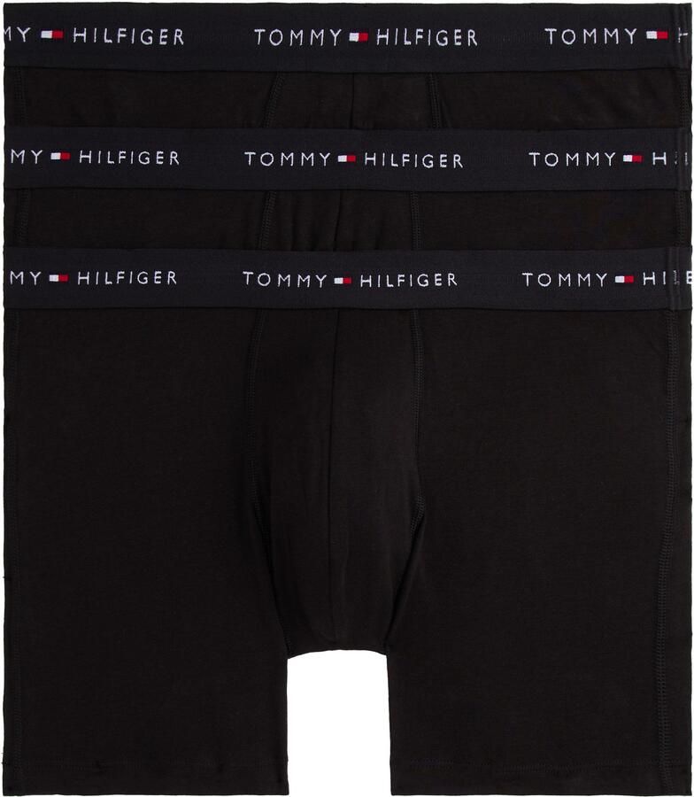 Tommy Hilfiger Underwear Boxershort 3P BOXER BRIEF WB met contrasterende logo-band (3 stuks) - Foto 5
