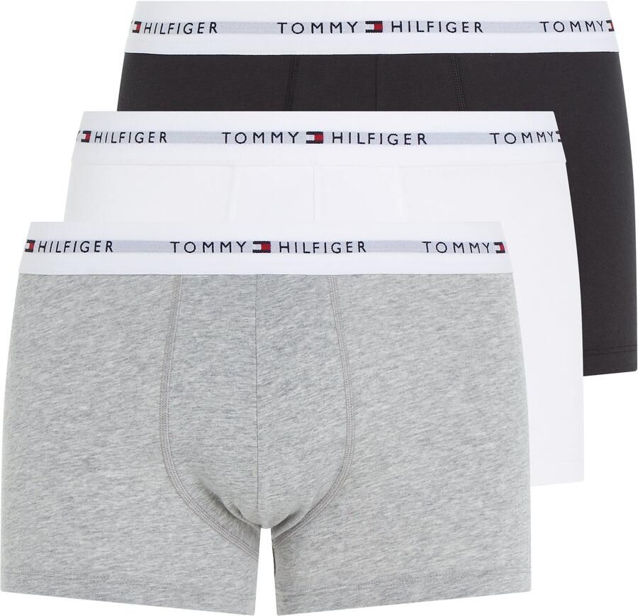 Tommy Hilfiger Underwear Boxershort TRUNK 3 PACK met een logo-opschrift (3 stuks) - Foto 8